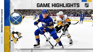 Sabres @ Penguins 12/10 | NHL Highlights 2022