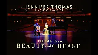 THEME FROM BEAUTY AND THE BEAST - Stunning Piano and Cello Cover |  Ft. Armen Ksajikian