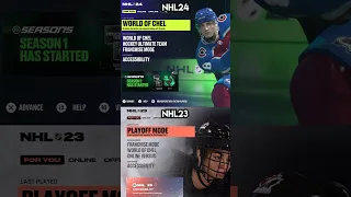 ОТЛИЧИЕ NHL 24 ОТ NHL 23