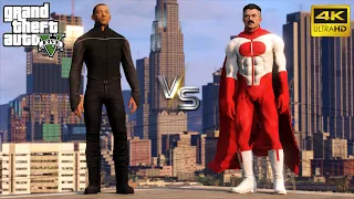 GTA 5 - Hancock VS Omni-Man (4K Ultra HD Gameplay)