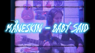 Måneskin - BABY SAID | guitar cover