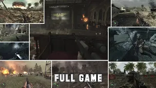 🎮 [4K] Call of Duty World At War | Gameplay Walkthrough - FULL GAME [ PC 4K 60FPS ]