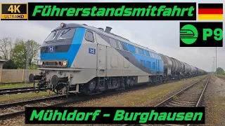 Führerstandsmitfahrt Mühldorf - Burghausen Wackerwerk mit 218 308