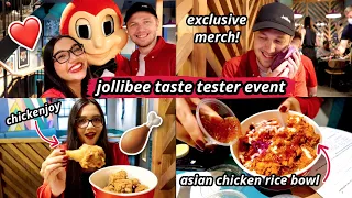 jollibee taste tester experience🍗 // we ate all the chicken items on the jollibee menu!!