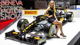 THE GIRLS OF THE GENEVA MOTOR SHOW 2016 w/ FLASH MOB HQ