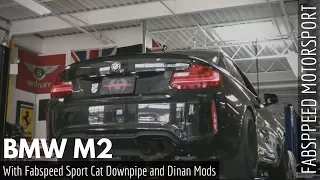 DYNO SESSION | BMW M2 with Fabspeed Sport Cat Downpipe and Dinan Mods