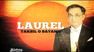 Jose P. Laurel: Taksil o Bayani? | History With Lourd