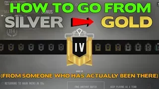 Rainbow Six Siege Tips || How to Rank Up from Silver to Gold