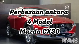 Perbezaan antara 4 model Mazda CX-30 2023 (CKD)