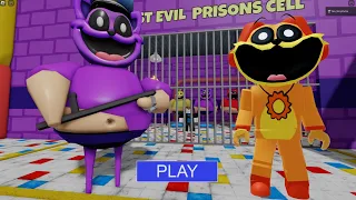 CATNAP POPPY BARRY'S PRISON RUN! (OBBY!) #roblox