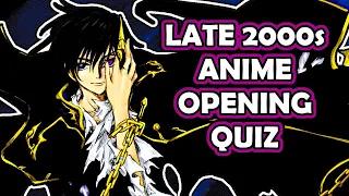 Mid to Late 2000's Anime Openings Quiz (EASY - IMPOSSIBLE) | (100 Openings)