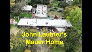 John Lautner's Mauer House (1947), Los Angeles. La Maison Mauer de John Lautner à Los Angeles.
