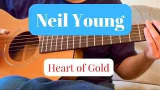 Neil Young - Heart of Gold - Fingerstyle Guitar Cover - TABS AVAILABLE