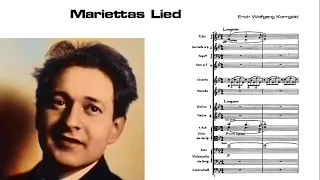 KORNGOLD Mariettas Lied (»Glück, das mir...«) orchestral »karaoke«, free demo excerpt ©Uli Schauerte