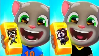 Говорящий Том бег за золотом  Принцесса Анджела против САНТЫ Talking Tom Gold Run