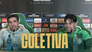 COLETIVA ABEL FERREIRA E GUSTAVO GÓMEZ | PALMEIRAS 2 X 1 INDEPENDIENTE DEL VALLE | LIBERTADORES 2024