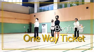 One Way Ticket Line Dance|Beginner|Eun Hee Yoon