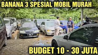 MURAH BANGET NI MOBIL BEKAS SEHARGA MOTOR DI OBRAL SEMUANYA DI SHOWROOM GARASI BANANA BANYAK PILIHAN