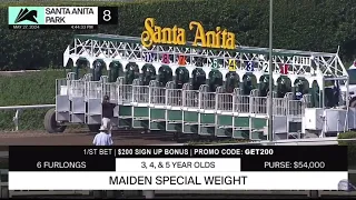 Eagles Flight, The Half Brother To Flightline, Wins On Debut at Santa Anita