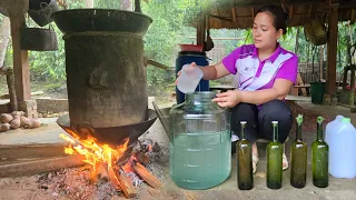 START To FINISH How To Make Wine From Trees - Lý Thị Ca