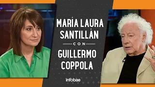 Guillermo Coppola con María Laura Santillán: "Para mí, en el último penal Messi le pidió a Diego"