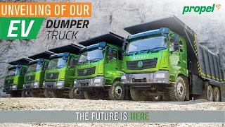 Propel EV Dumper Truck ⚡ THE FUTURE IS HERE