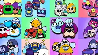 EVERY TRIO IN BRAWL STARS|ANIMATED PINS