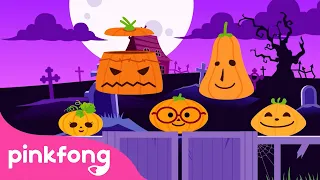 🎃 Cinq Petites Citrouilles | Chansons Halloween | Pinkfong, Baby Shark ! Chansons pour Enfants