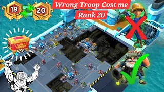 Whoops! I used the Wrong Troop for Boss Battle to Rank 20 😵‍💫