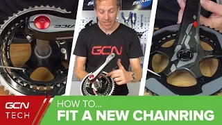 How To Fit New Chainrings On Your Road Bike