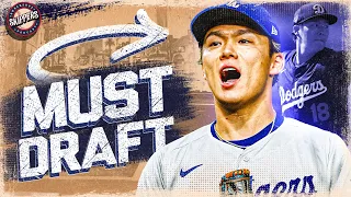 5 Must Draft Players | Fantasy Baseball 2024