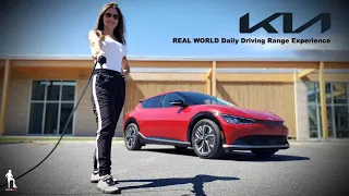 2023 Kia EV6: REAL WORLD Daily Driving Range Test