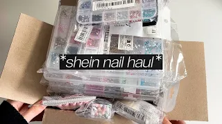 🛒 SHEIN Nail Haul !! | Nail Unboxing : Basic Nail Decorations 💎