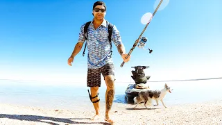 I WALKED AROUND THIS ENTIRE DESERTED ISLAND!! - Ep 248