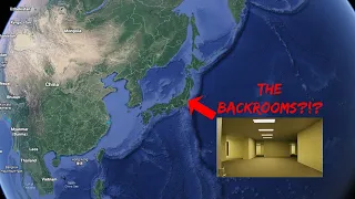 BACKROOMS ON GOOGLE EARTH?!?