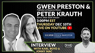 Live with Gwen Preston & Peter Krauth