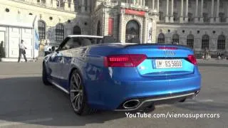 NEW 2013 Audi RS5 Convertible Start Up!