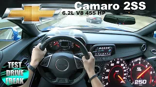 2017 Chevrolet Camaro 2SS 6.2L V8 455 HP TOP SPEED AUTOBAHN DRIVE POV