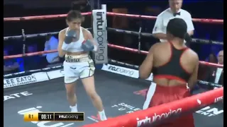 Nina Hughes vs Flora Machela (FULL FIGHT) | 15th October 2022 | Grays Civic Hall, Essex, UK