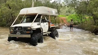 🔥 UNREAL 4x4 river crossing in Swampy w/quads, emus & more! (Cape York, Australia)