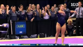 Katelyn Ohashi (UCLA) 2016 Floor PAC-12 Championships 9.8