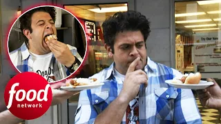 Adam Chooses Between Two Historic Coney Island Hotdog Joints | Man V Food: The Carnivore Chronicles