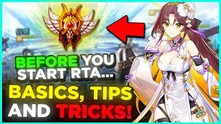 5 Tips Before You Start RTA Beginner Guide