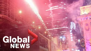 NBA Finals: Raptors fan set off fireworks and flares on streets of Toronto after NBA title win