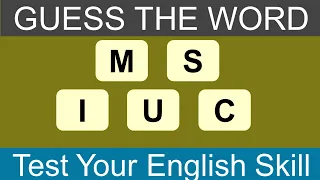 Only A Genius Can Guess These Words|Jumbled Word Game Five Letters|Part 04|Brain Fun