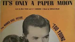 It’s Only a Paper Moon (Arlen/Rose/Harburg).  Gary Dawes - piano.