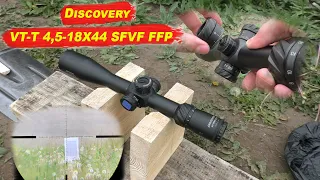 Обзор прицела DISCOVERY VT-T 4,5-18X44 SFVF FFP