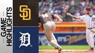 Padres vs. Tigers Game Highlights (7/23/23) | MLB Highlights