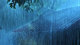 Cope with Insomnia within 3 Minutes - Heavy Rain & Thunder on Tin Roof Will Make You Sleep Instantly