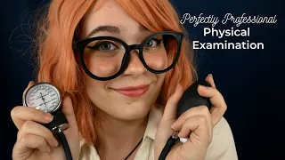 ASMR A Perfectly Professional Physical Exam with Quinn Curry 🩺🧡 | Soft Spoken BoO RP